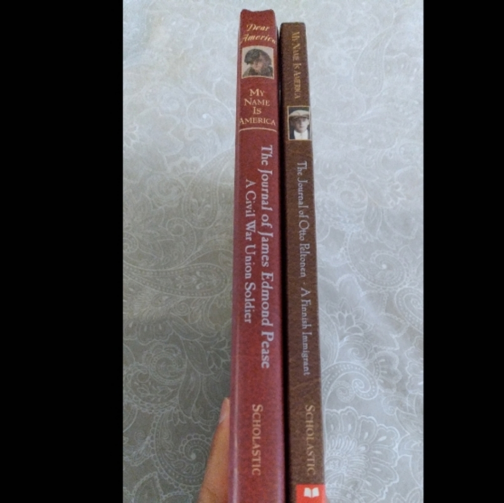 Two "My Name is America" books, used